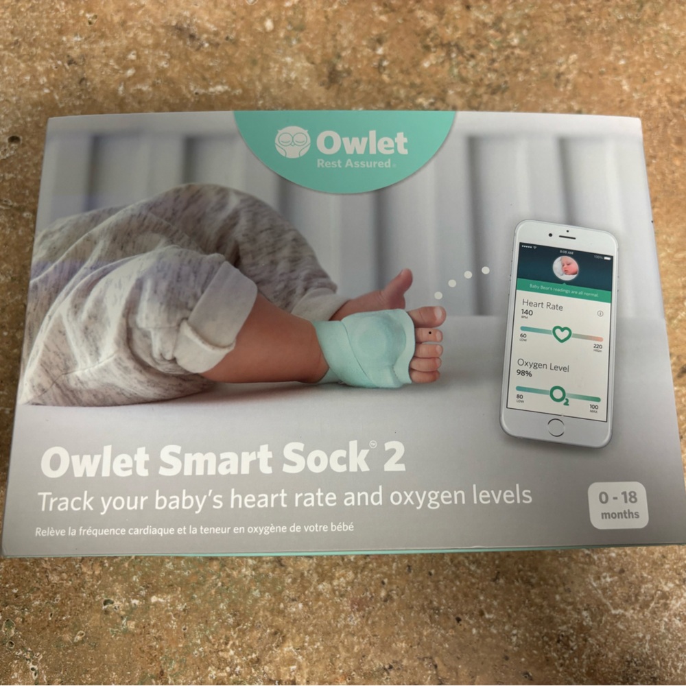 Owlet Smart Sock 2 Baby Monitor